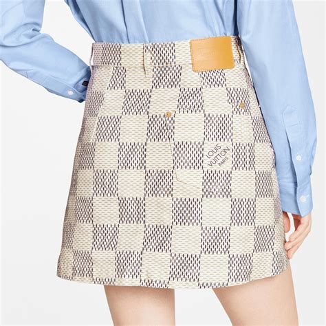 louis vuitton jean skirt|louis vuitton mesh shorts.